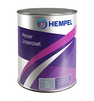 HEMPEL Primer Undercoat - 0,75 L Mid Grey - Over vannlinjen