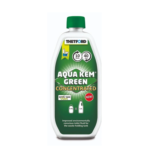 THETFORD Sanitærveske Aqua Kem Green Konsentrat 0,75l (2l ferdig blandet)