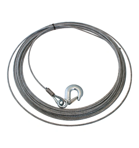 Vinsjline Wire i rustfritt 304 6,35mm x15m