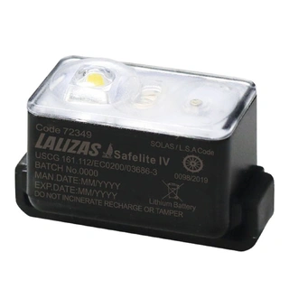 LALIZAS Safelite, Nødlys for livvest LED - Solas godkj. - Autoaktivering