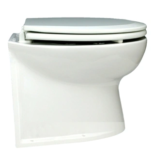 JABSCO Elektrisk toalett rett 12v Deluxe Ergonomisk, elegant og stille