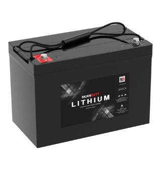 SKANBATT  Lithium Batteri 12V 100AH 150A BMS