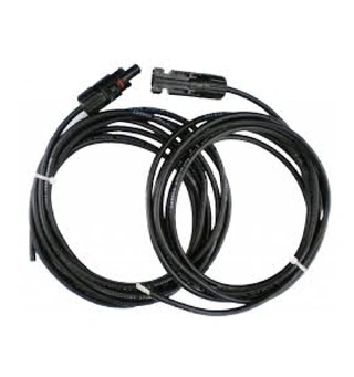 SKANBATT PV Kabel 15m 2x10mm2 MC4 kontakt i ene enden - myk kvalitet
