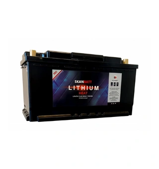 SKANBATT  Lithium HEAT PRO 'Ultra' 12V 98AH - CAN Bus - 400A 8 års garanti
