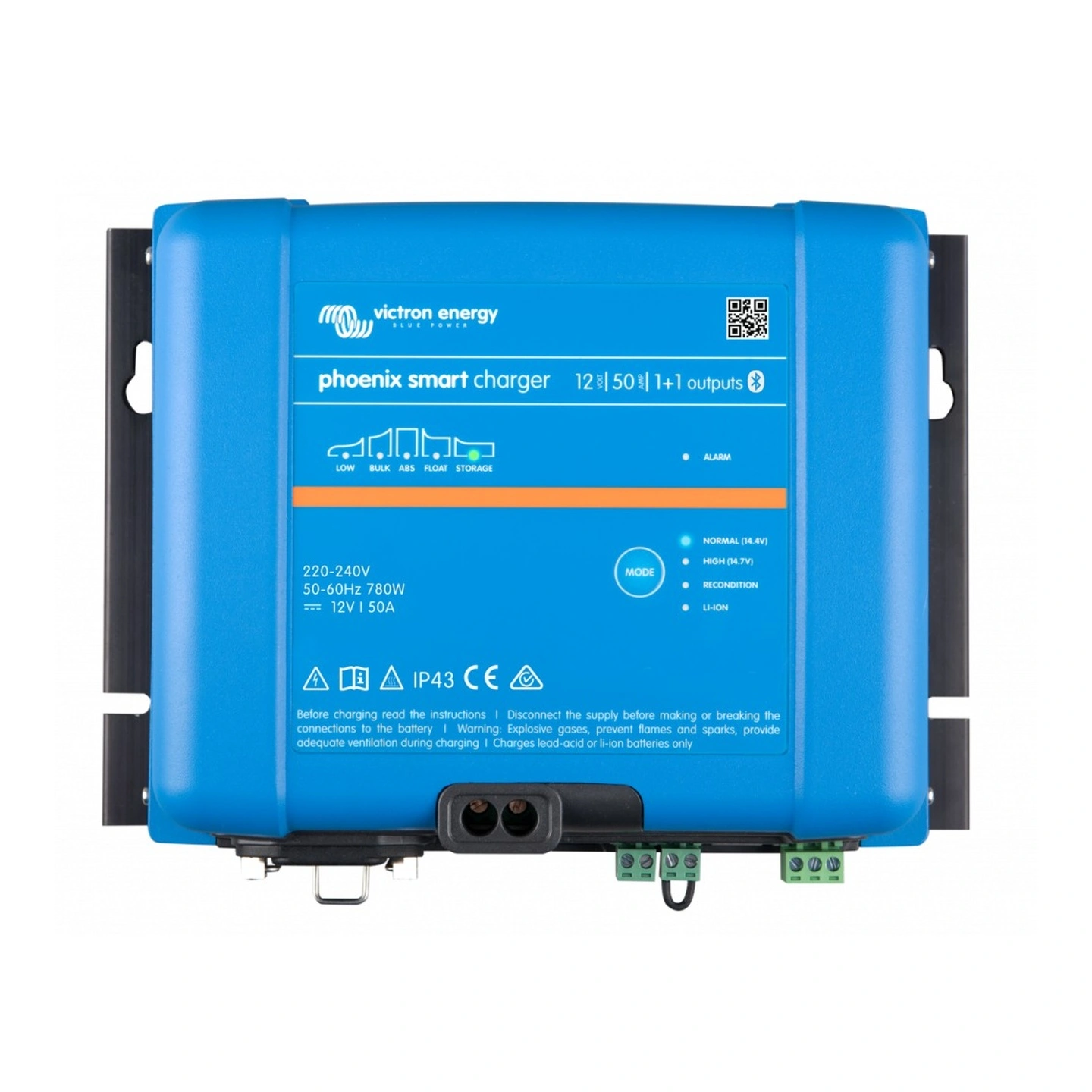 VICTRON  Phoenix Smart IP43 Batterilader 12V - 50A - 1+1 kanaler