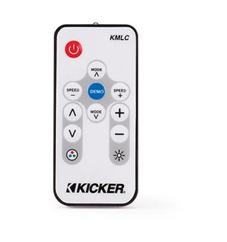 KICKER KMLC RGB LED kontroller sender og mottaker