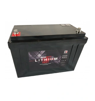 SKANBATT Heat Lithium Batteri 24V 50ah 50bms - Bluetooth og Varme