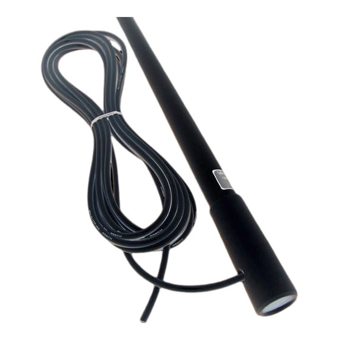 1852M VHF antenne motorbåt Sort - 105cm - 7m kabel RG58