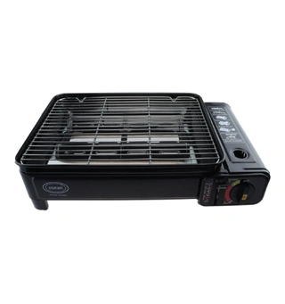 OSEAN Portabel gassgrill 1800W - 340x260mm grillflate