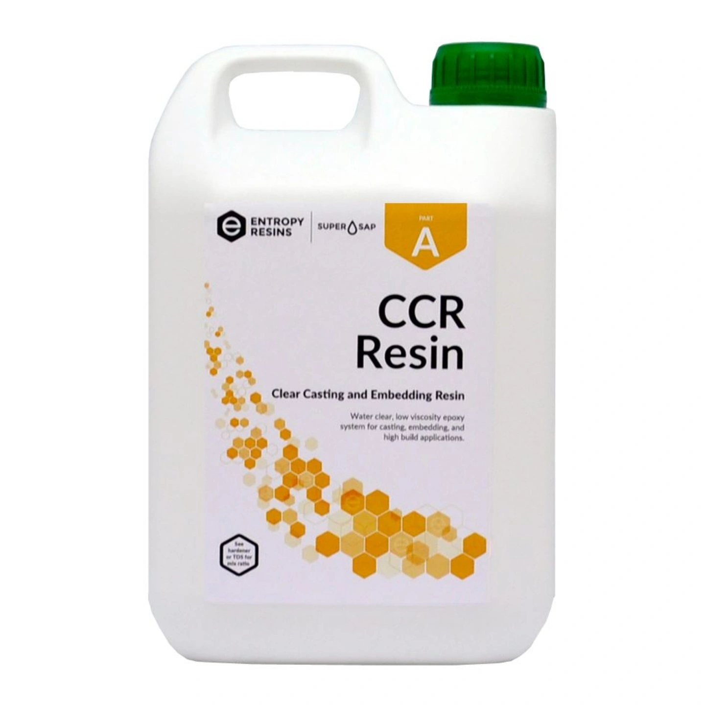 ENTROPY CCR Glassklar Epoxy Resin 0,5 kg Del A