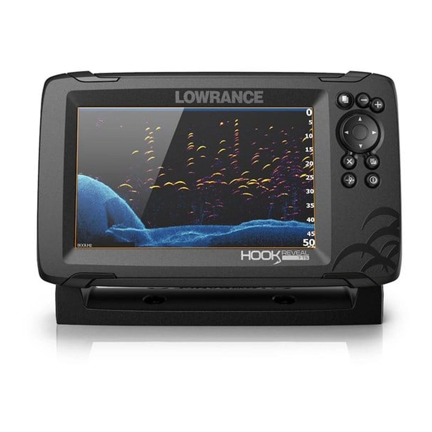 LOWRANCE HOOK Reveal 7 med 83/200 & HDI-svinger Basiskart