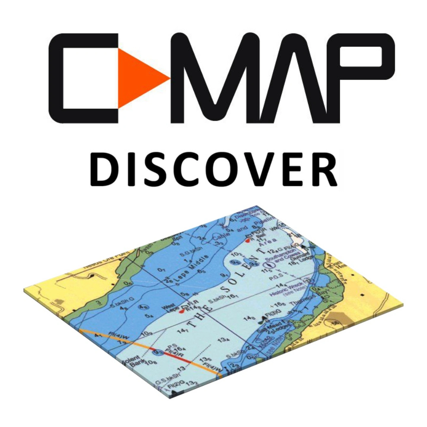 C-MAP Discover elektronisk kart M-EN-Y204-MS: Fiskebäckskil til Lyngdal